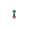 Rainbow Pinwheel - Vertical Resize