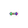 Rainbow Pinwheel - Horizontal Resize