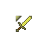 Minecraft - Gold Sword