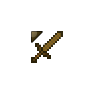 Minecraft - Wooden Sword