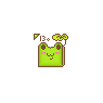 Happy Cute Box Frog
